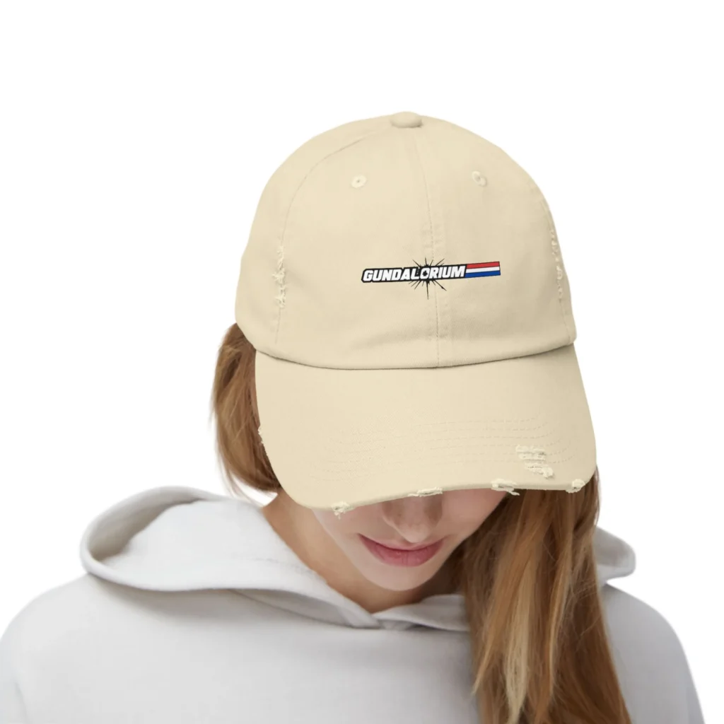 Gundalorium Unisex Distressed Cap