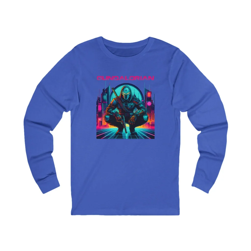 Gundalorian Cyberpunk Two Unisex Jersey Long Sleeve Tee