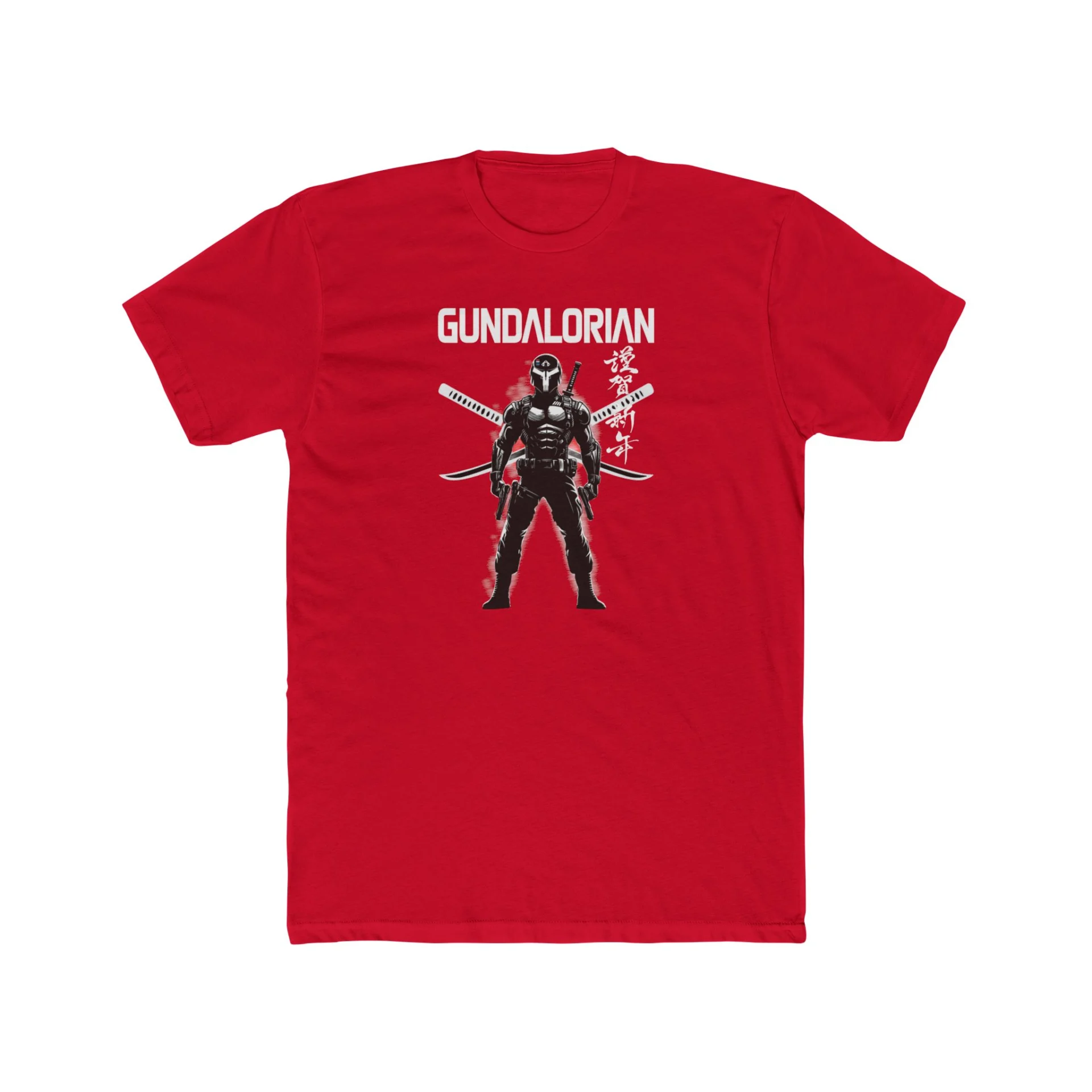 Swords Out Premium Men's Cotton Crew Tee - Image 27