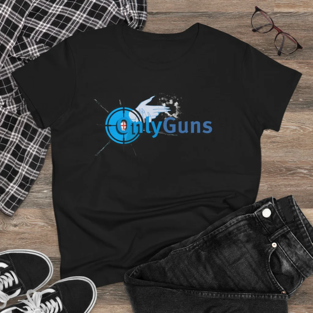 OnlyGuns Women's Midweight Cotton Tee
