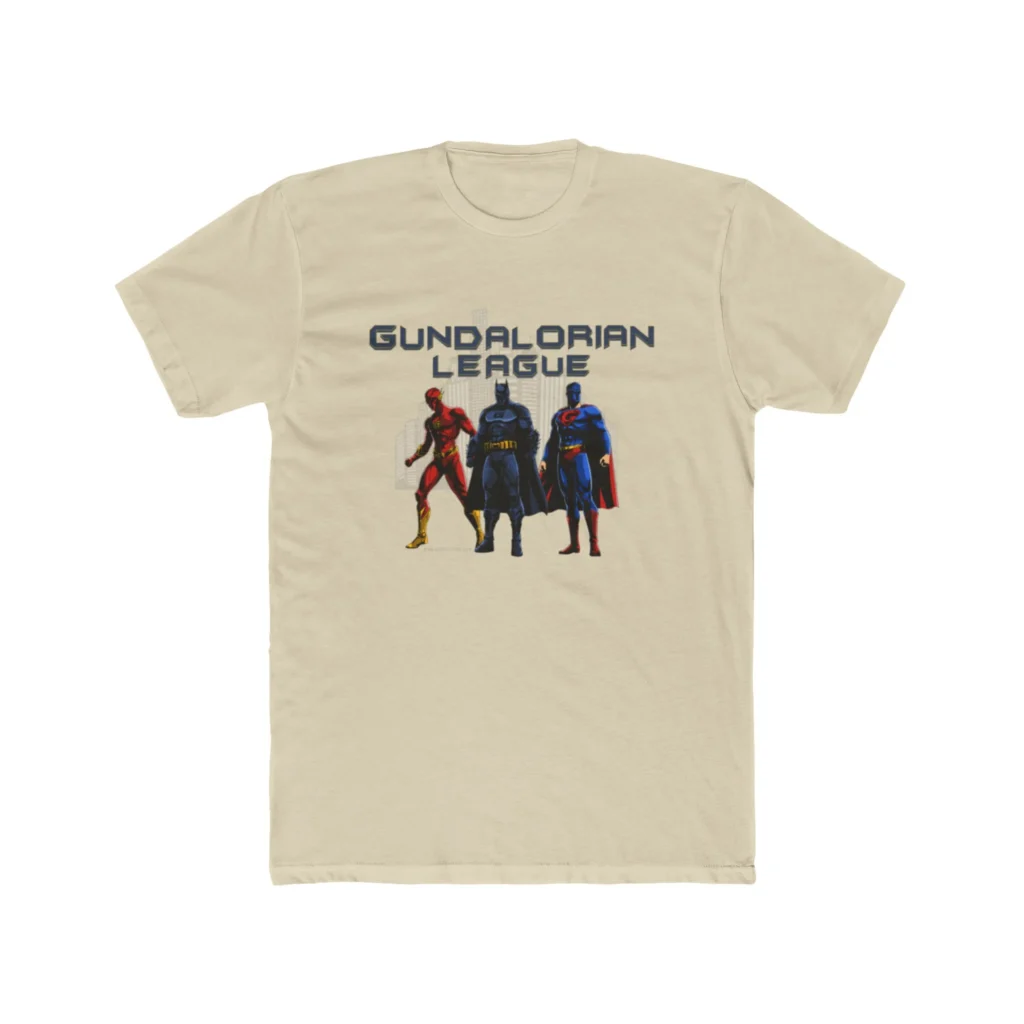 Gundalorian League Premium Men's Cotton Crew Tee