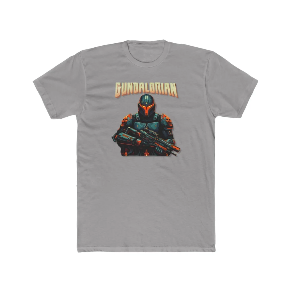 Mechalorian 4 Premium Men's Cotton Crew Tee