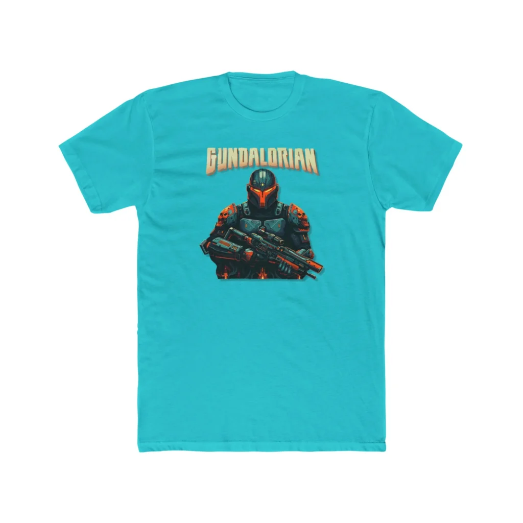Mechalorian 4 Premium Men's Cotton Crew Tee
