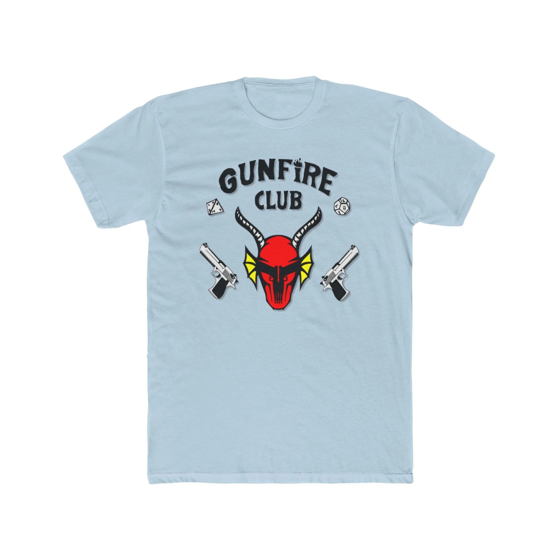 Join the Gunfire Club Premium Men's Cotton Crew Tee - Image 11