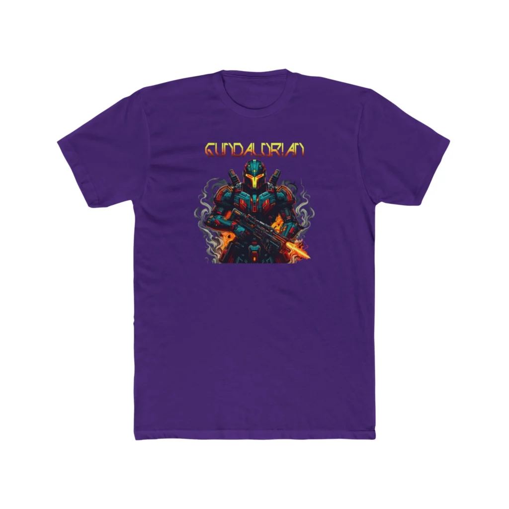 Mechalorian 1 Premium Men's Cotton Crew Tee