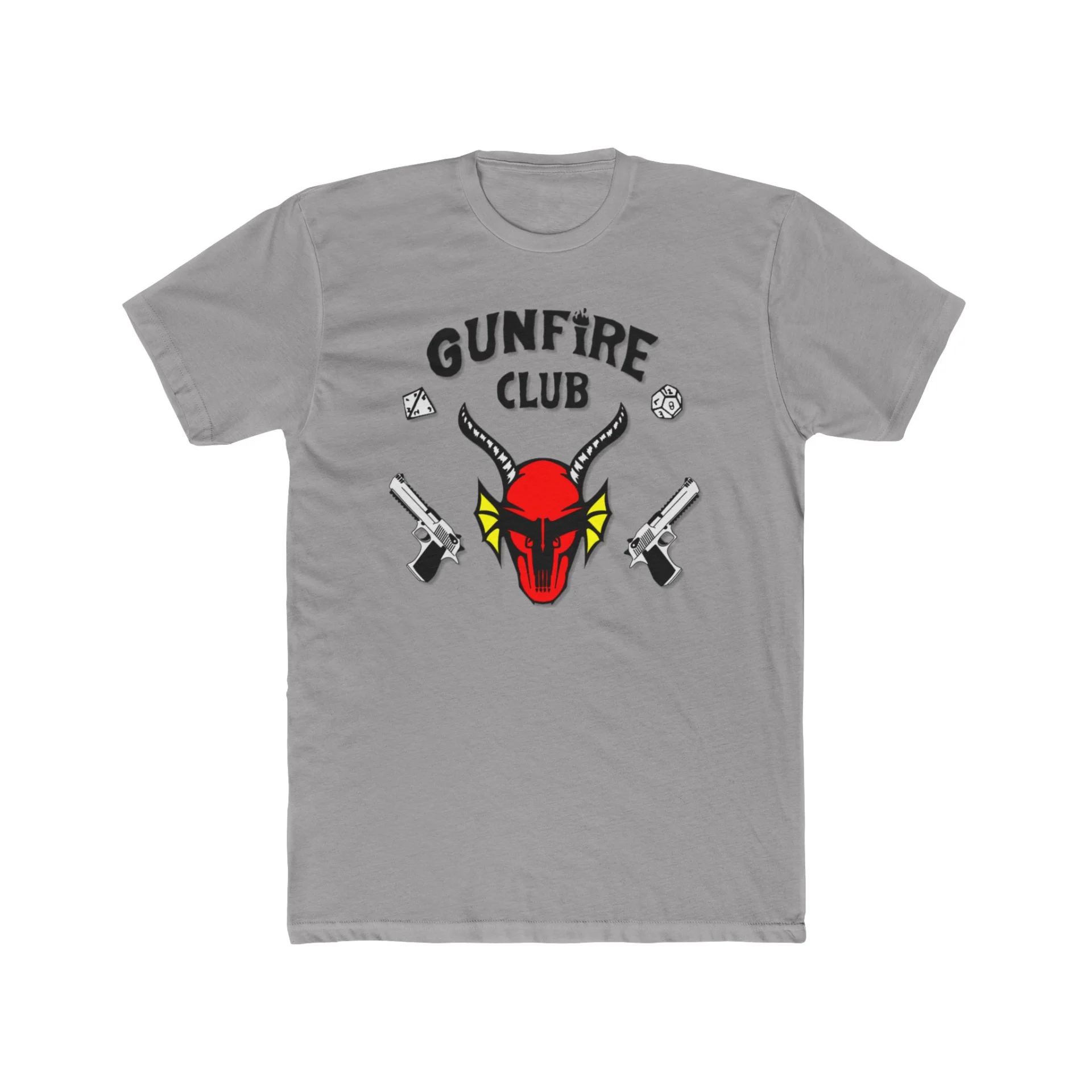 Join the Gunfire Club Premium Men's Cotton Crew Tee - Image 5