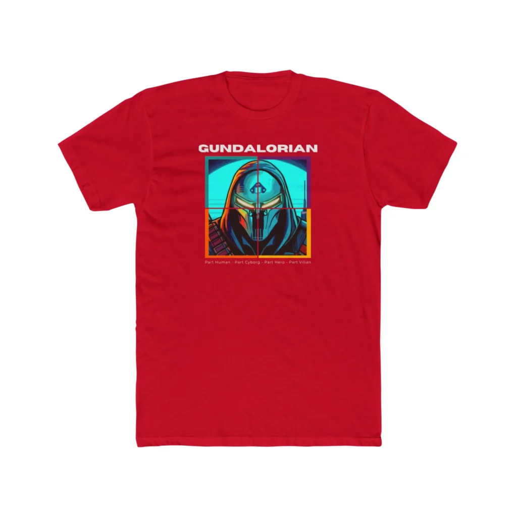 Four Score Gundalorian Premium Men's Cotton Crew Tee