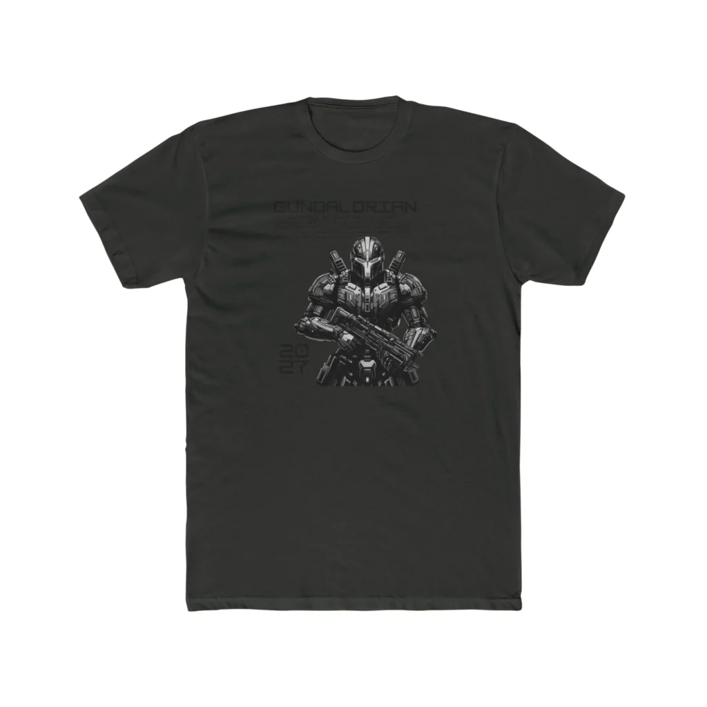 Mechalorian 2 Premium Men's Cotton Crew Tee