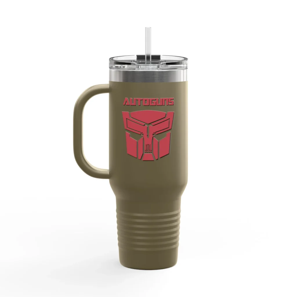 Auto-guns vs Deceptiguns Travel Tumbler - 40oz