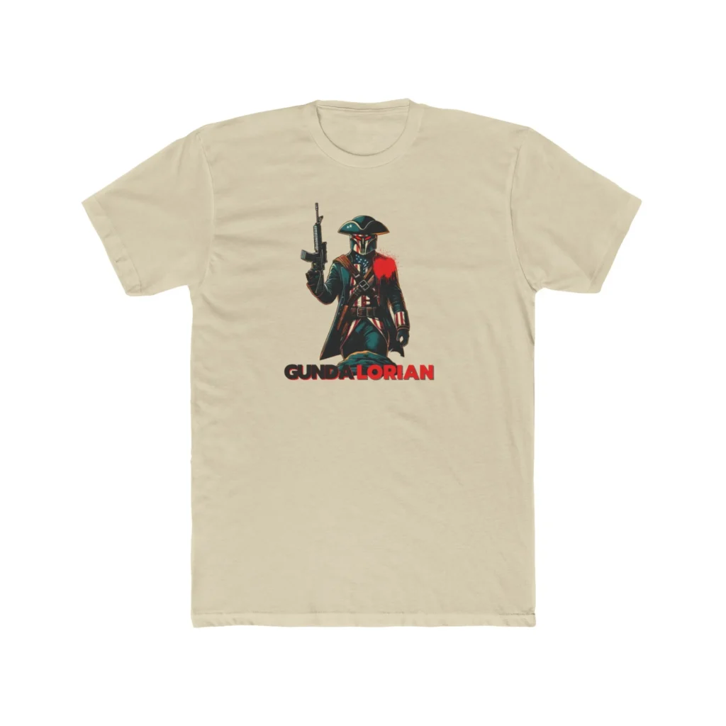 Patriot Paint Splat Premium Men's Cotton Crew Tee