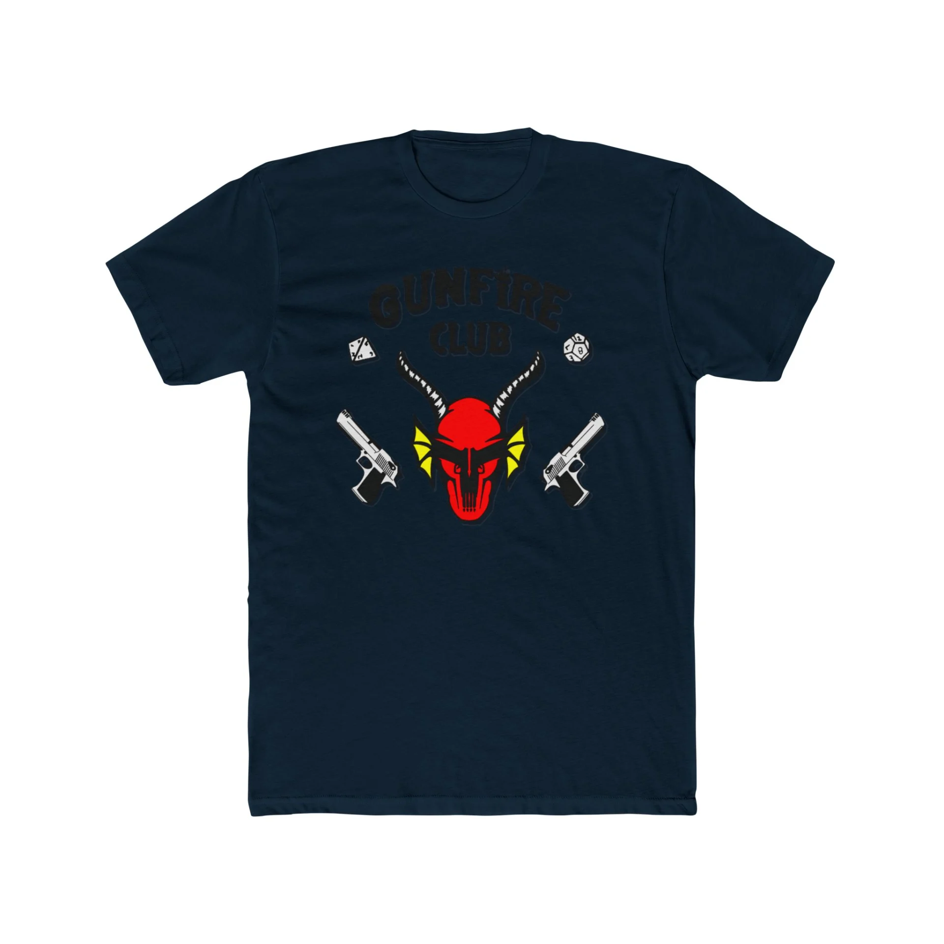 Join the Gunfire Club Premium Men's Cotton Crew Tee - Image 19