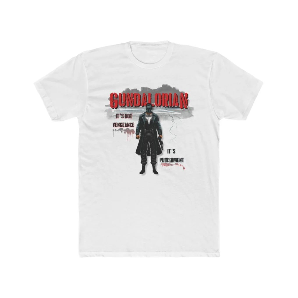 "Its not Vengeance!" Gundalorian Premium Men's Cotton Crew Tee