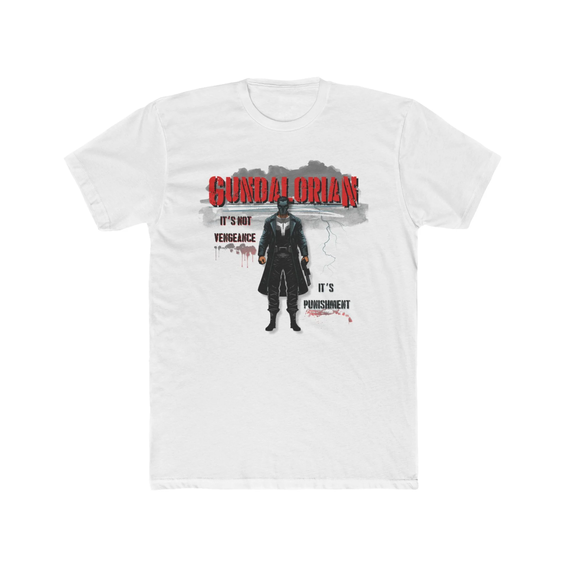 "Its not Vengeance!" Gundalorian Premium Men's Cotton Crew Tee