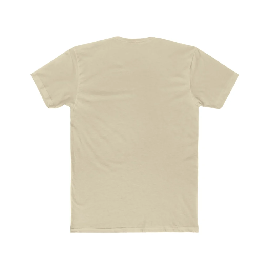 Only You Can Prevent Being a Pu**y! Premium Men's Cotton Crew Tee - Image 2