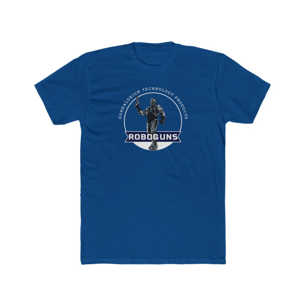 Roboguns Premium Men's Cotton Crew Tee