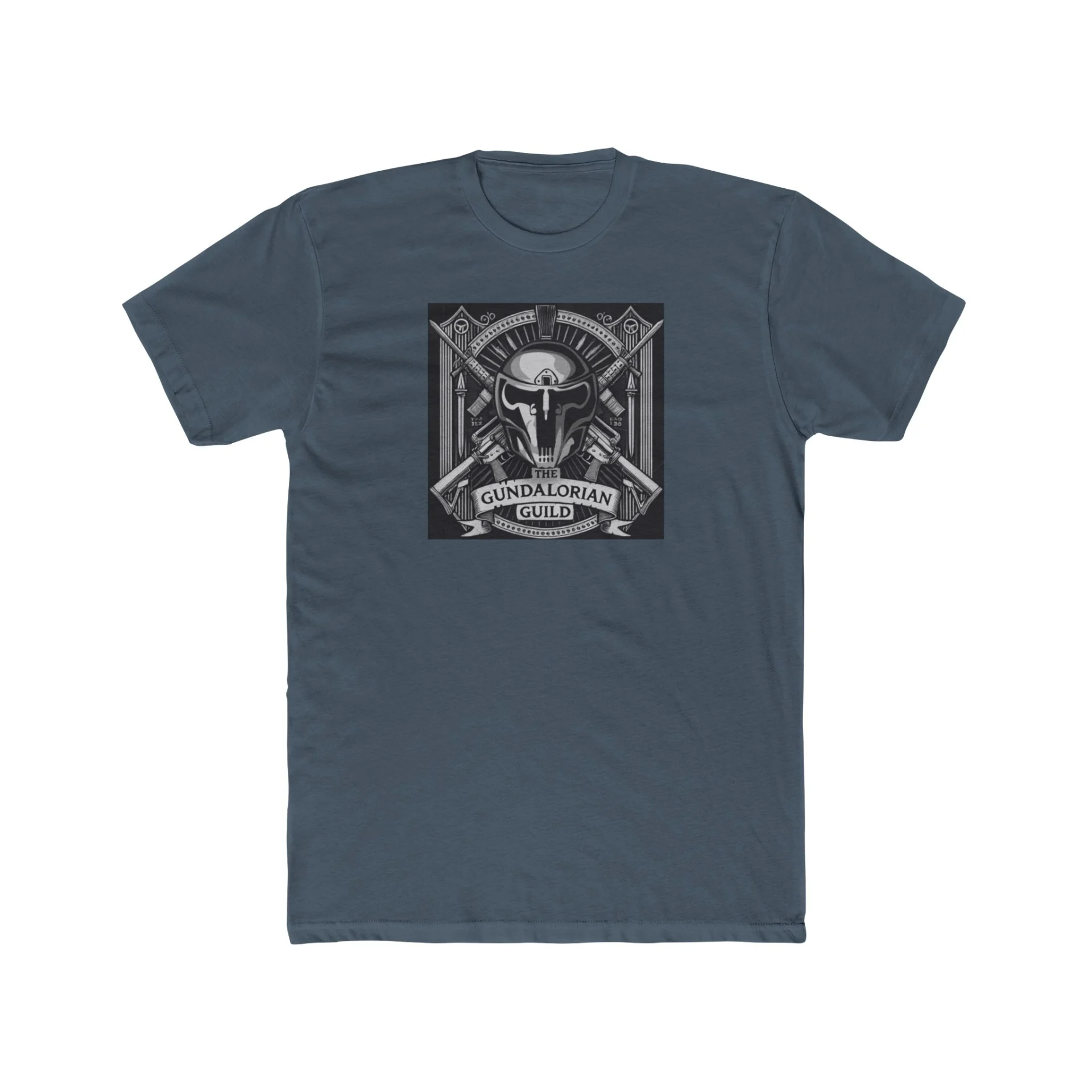 The Gundalorian Guild - B&W T-Shirt - Image 23