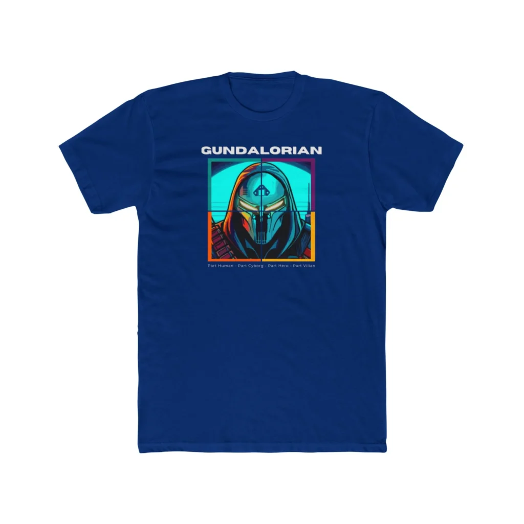 Four Score Gundalorian Premium Men's Cotton Crew Tee