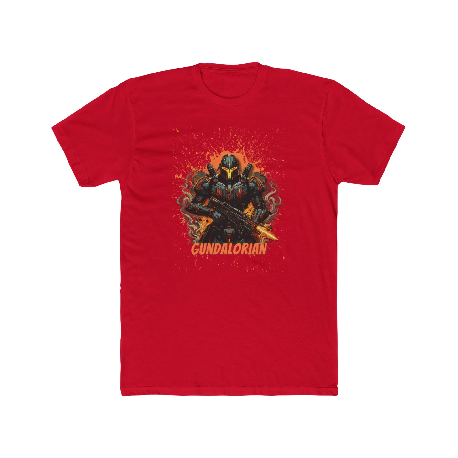 Mechalorian Orange Crush T-Shirt - Image 31
