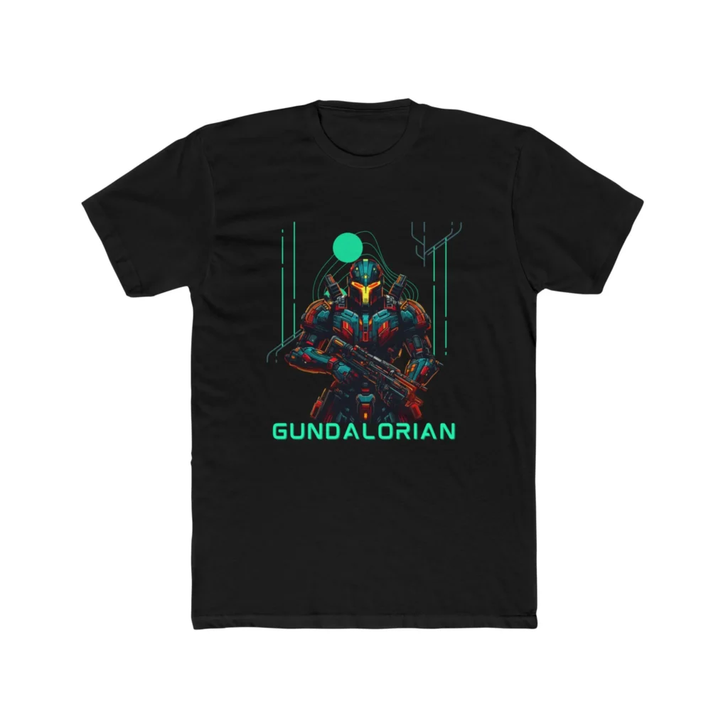Mechalorian 3 Premium Men's Cotton Crew Tee