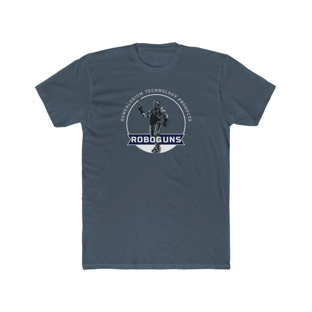 Roboguns Premium Men's Cotton Crew Tee
