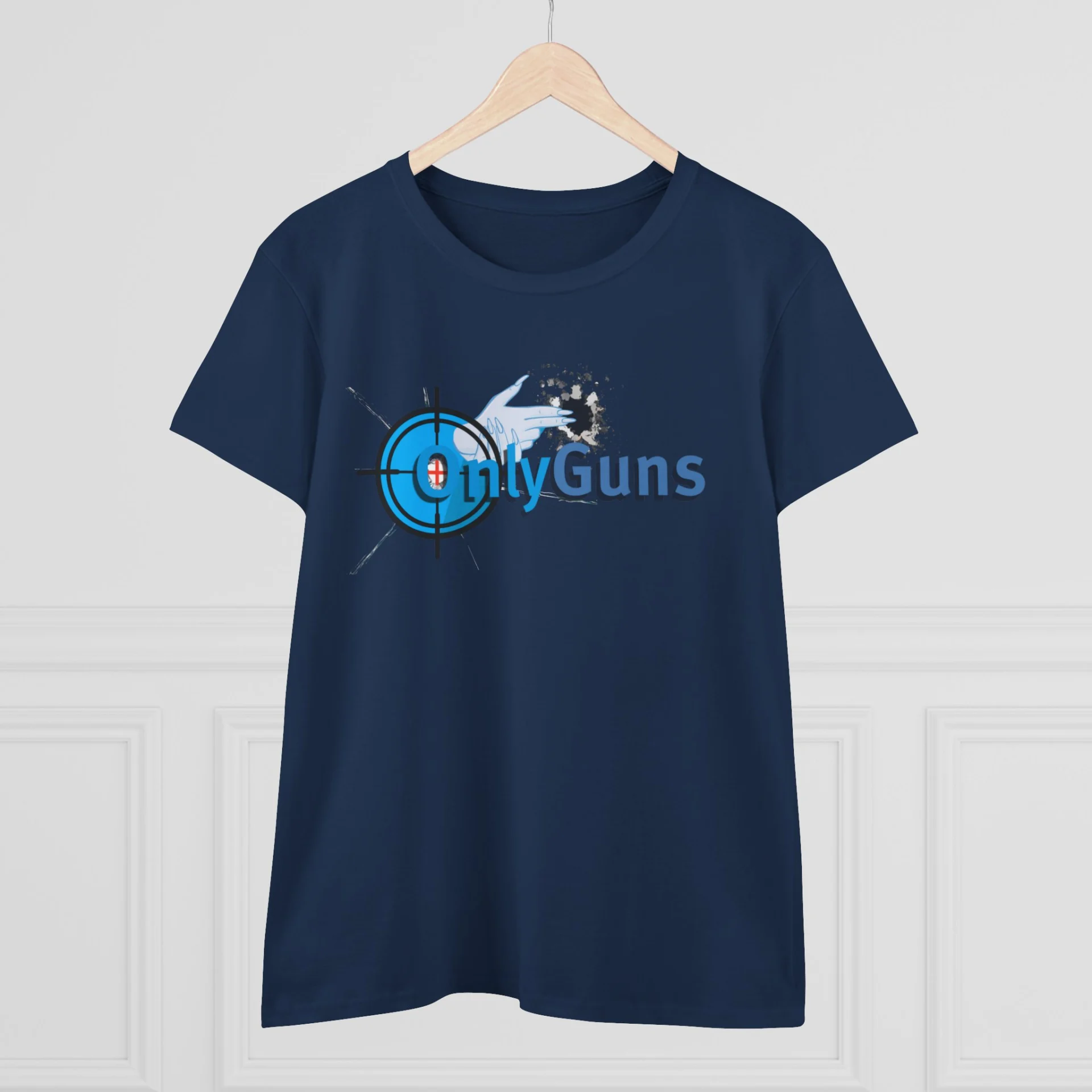 OnlyGuns Women's Midweight Cotton Tee - Image 19