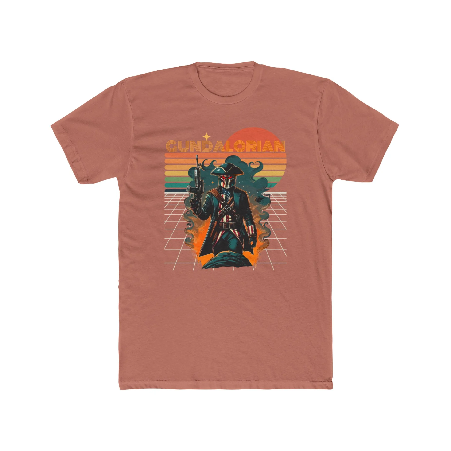 Patriot Retro Premium Men's Cotton Crew Tee