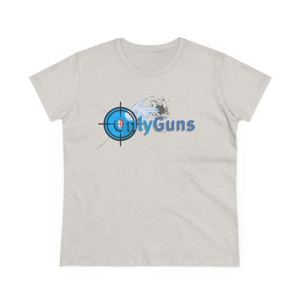 OnlyGuns Women's Midweight Cotton Tee