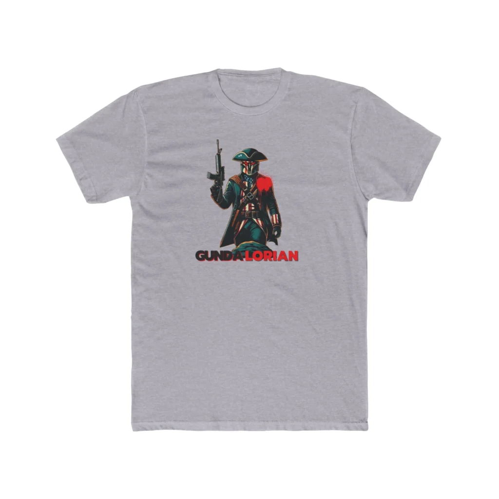 Patriot Paint Splat Premium Men's Cotton Crew Tee