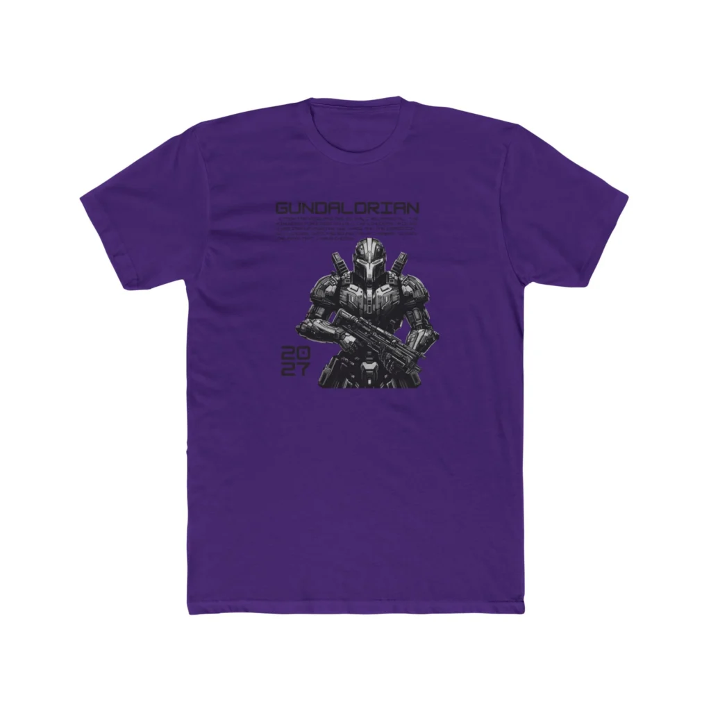 Mechalorian 2 Premium Men's Cotton Crew Tee