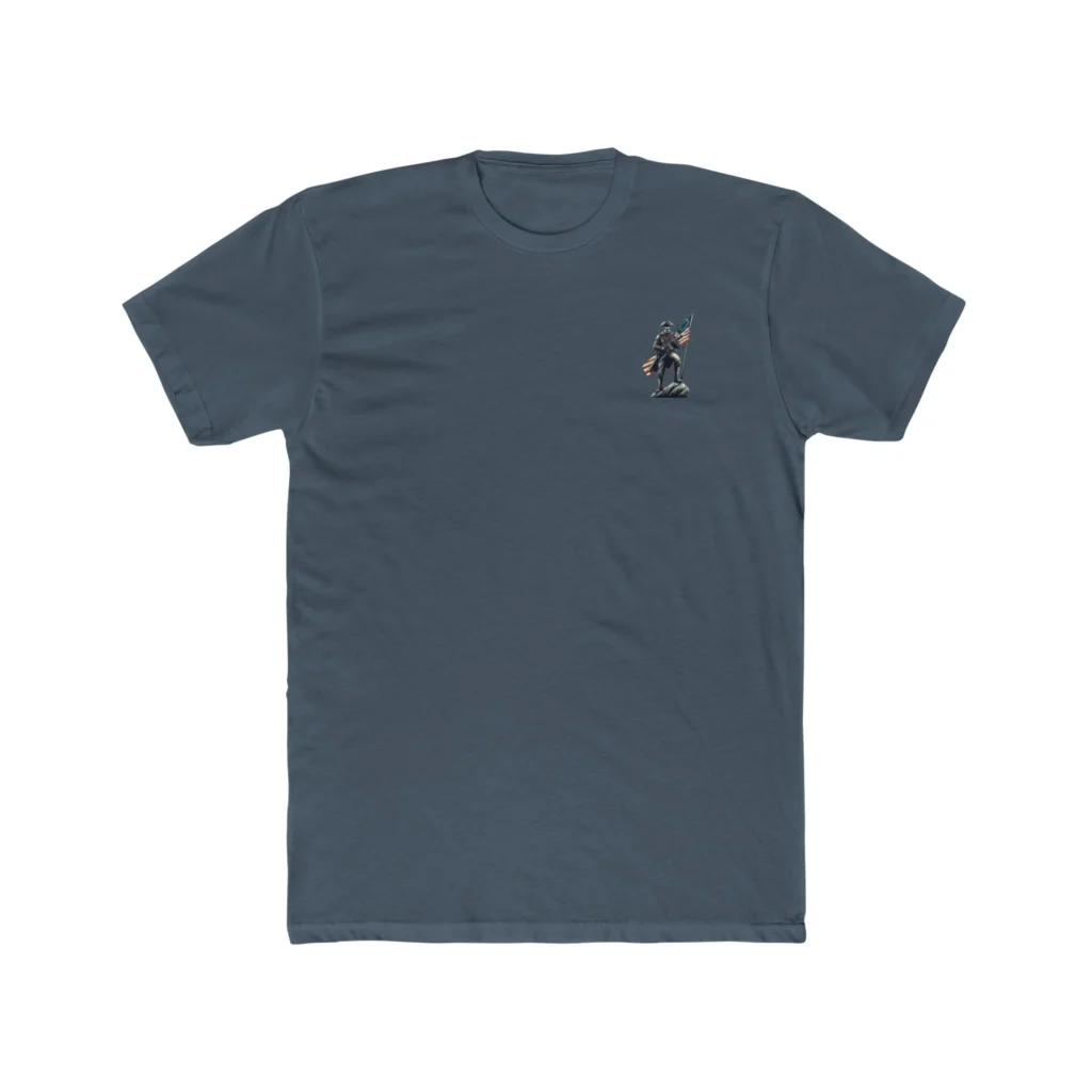 Gundalorian Patriot 2 Premium Men's Cotton Crew Tee