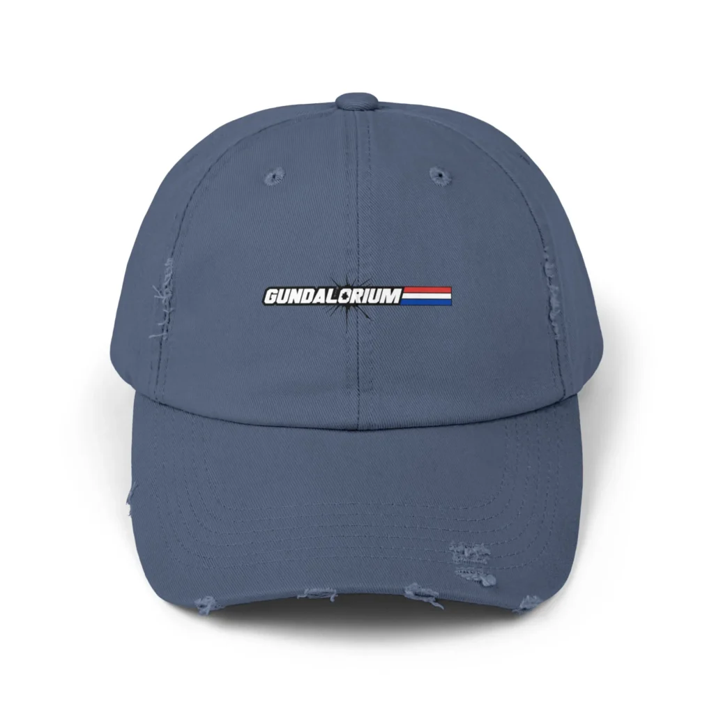 Gundalorium Unisex Distressed Cap