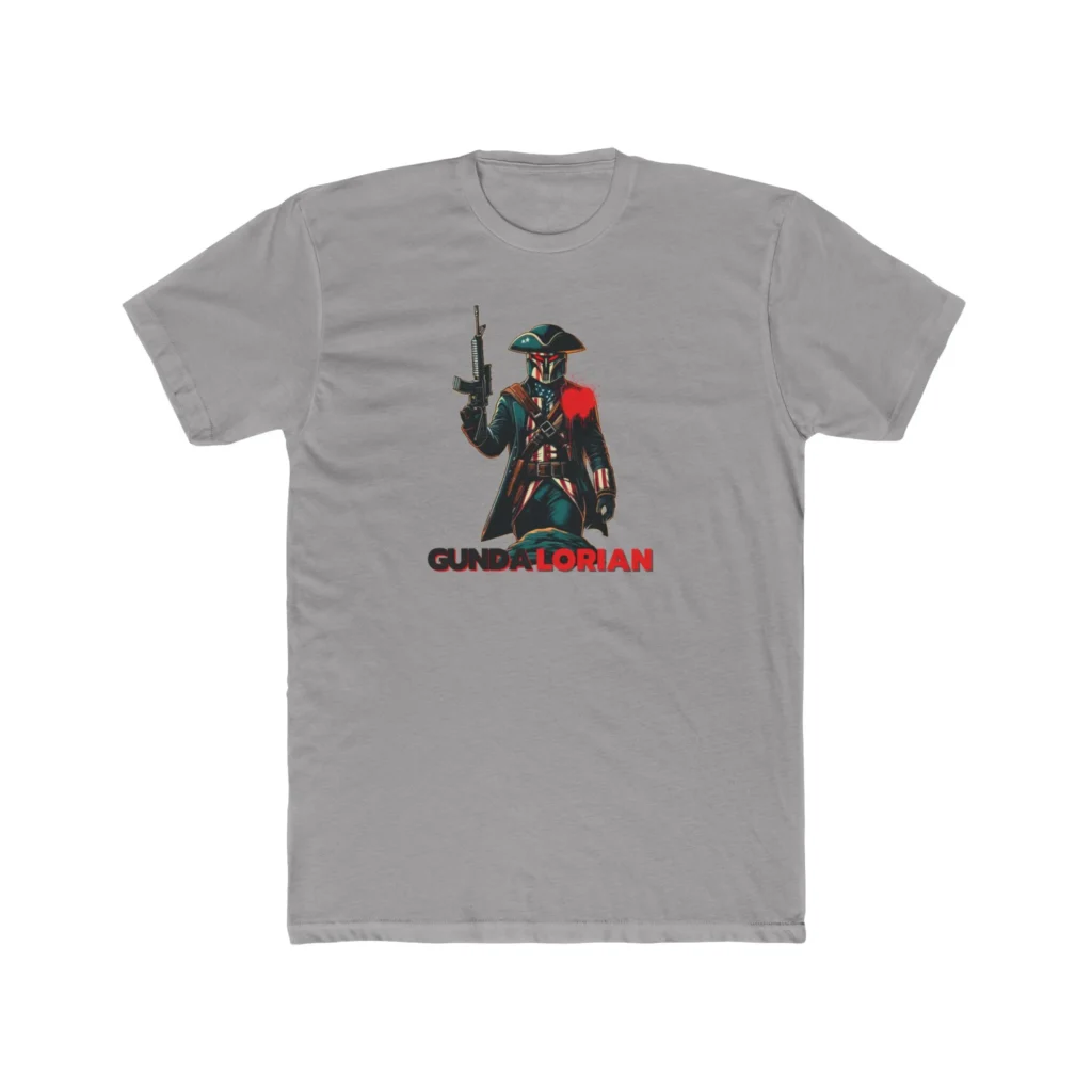 Patriot Paint Splat Premium Men's Cotton Crew Tee