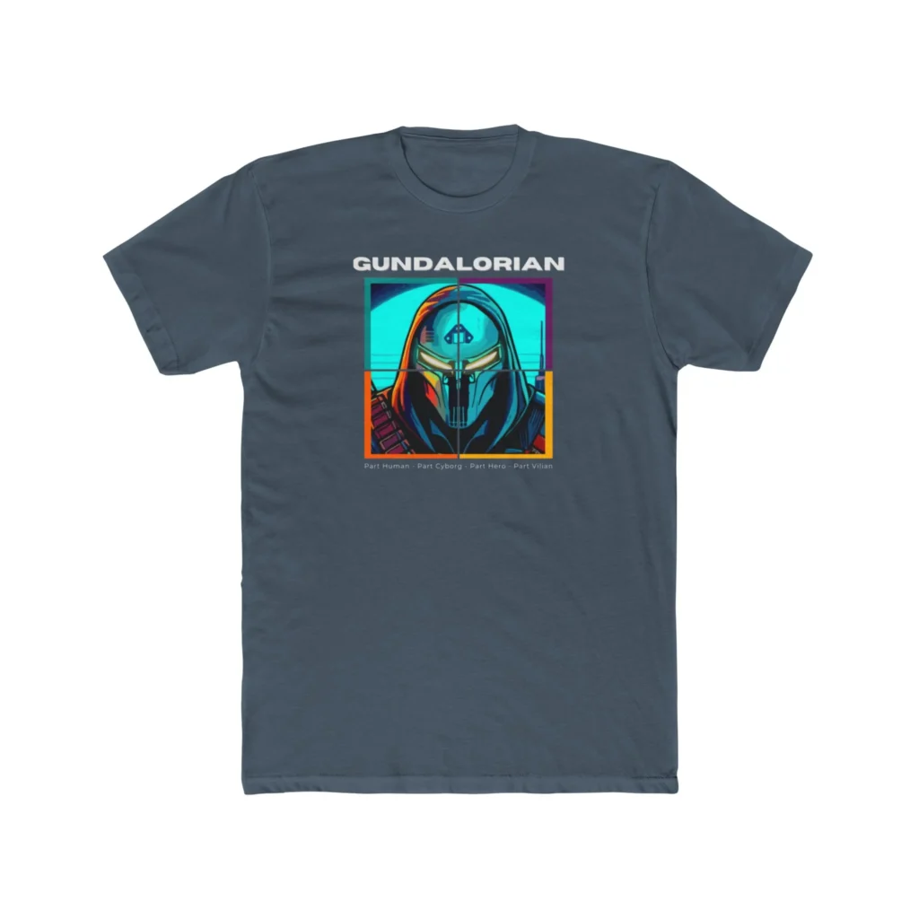 Four Score Gundalorian Premium Men's Cotton Crew Tee