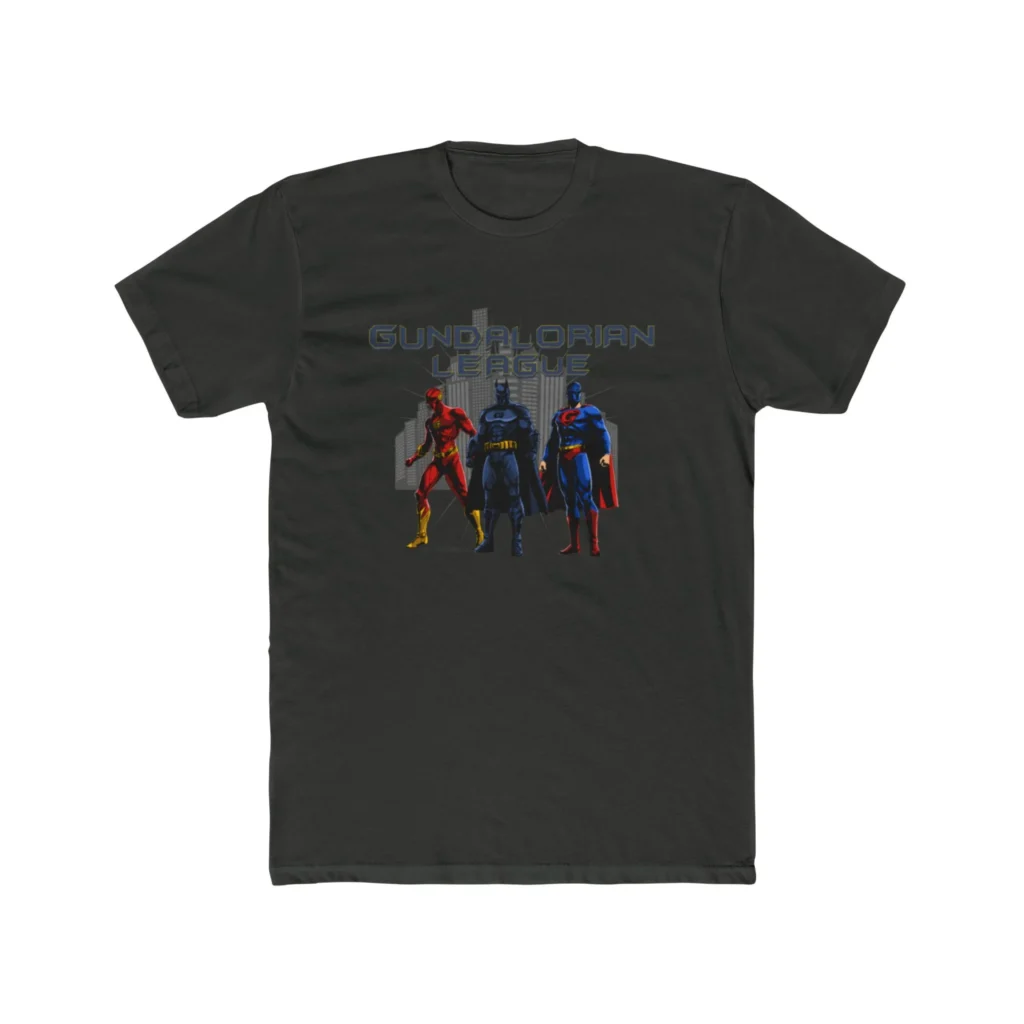 Gundalorian League Premium Men's Cotton Crew Tee