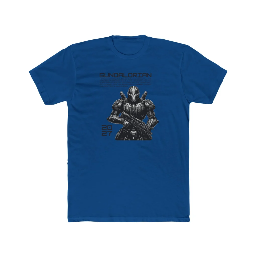 Mechalorian 2 Premium Men's Cotton Crew Tee
