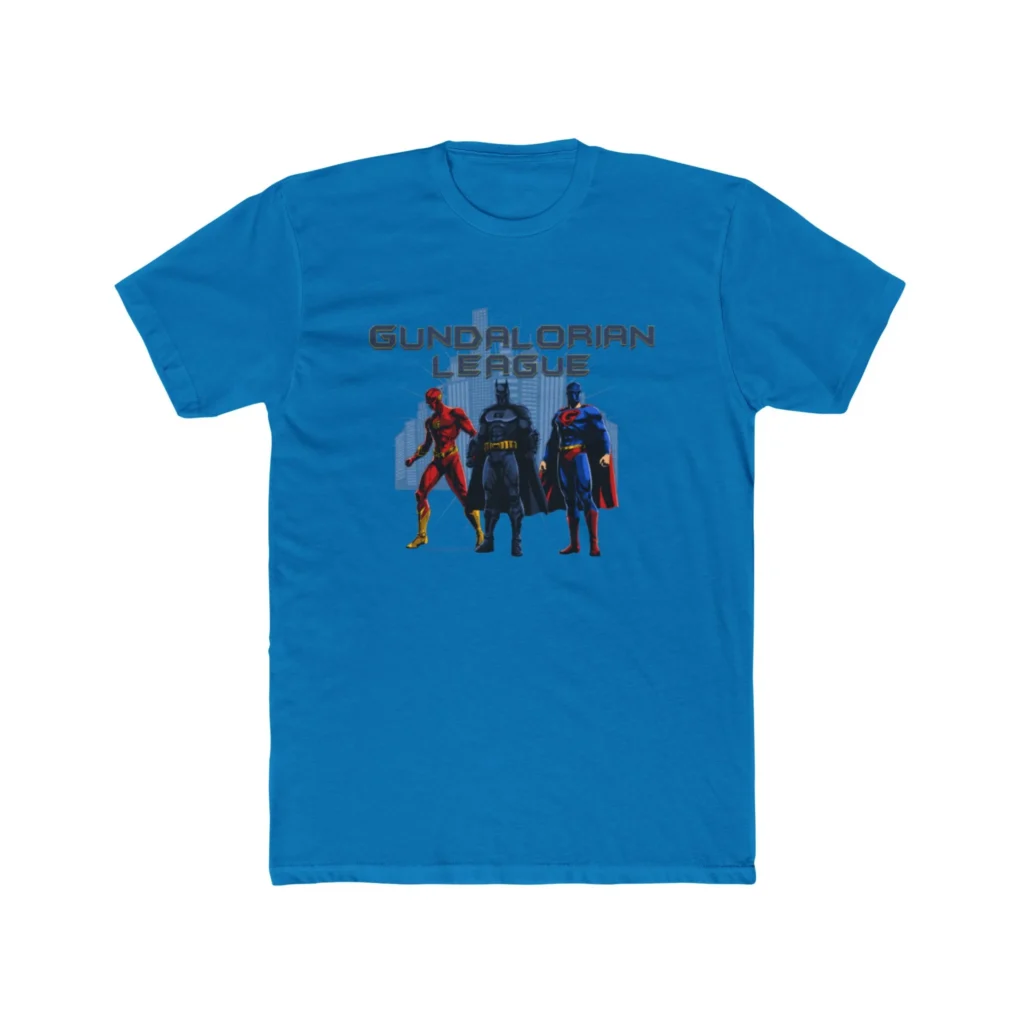 Gundalorian League Premium Men's Cotton Crew Tee