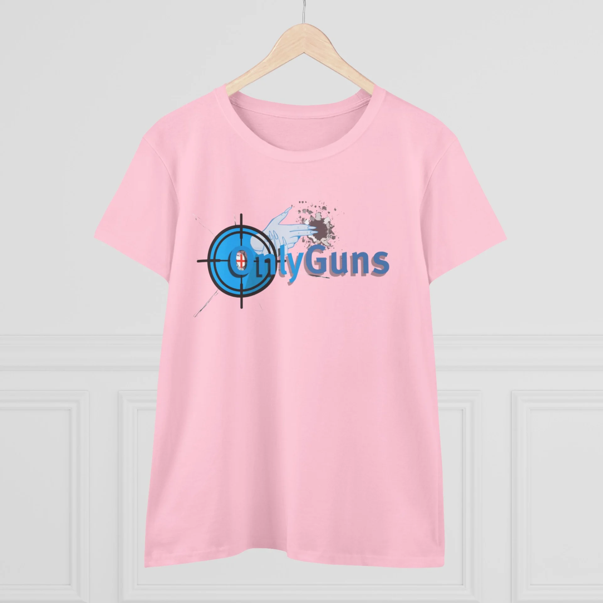 OnlyGuns Women's Midweight Cotton Tee - Image 4