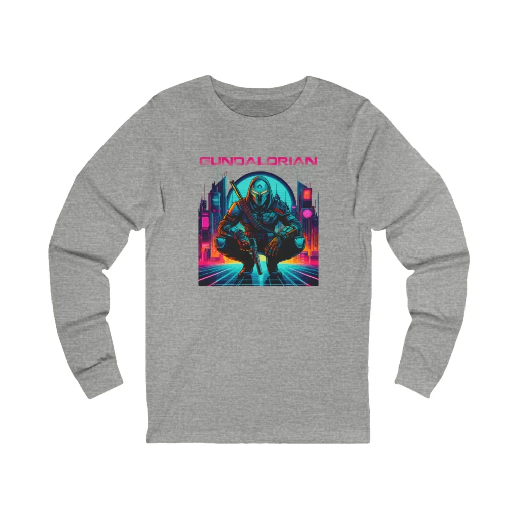 Gundalorian Cyberpunk Two Unisex Jersey Long Sleeve Tee