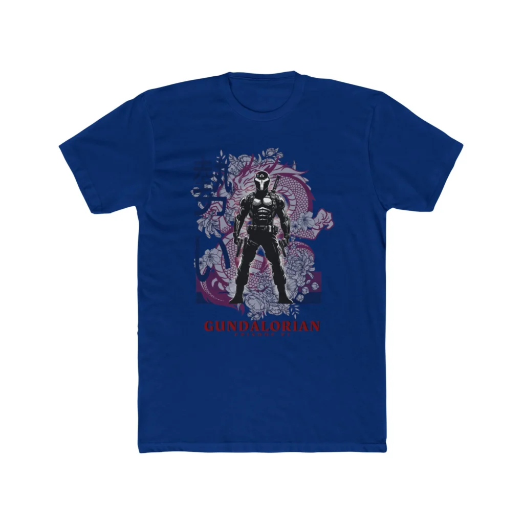 Gundalorian Dragon Premium Men's Cotton Crew Tee