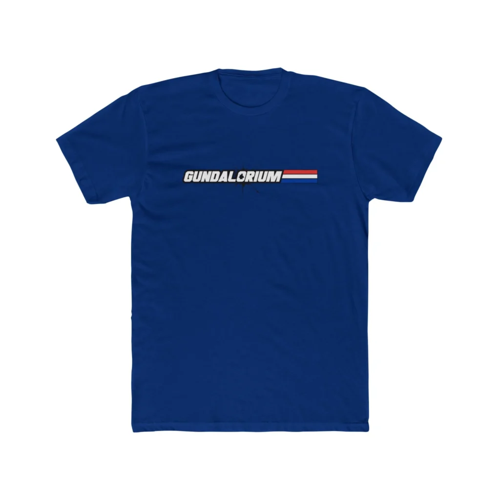 Yo...Gundalorium Banner Premium Men's Cotton Crew Tee - Image 21