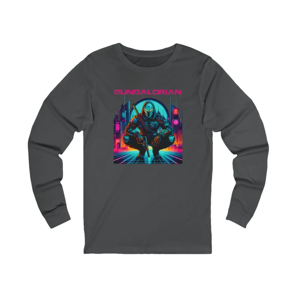 Gundalorian Cyberpunk Two Unisex Jersey Long Sleeve Tee