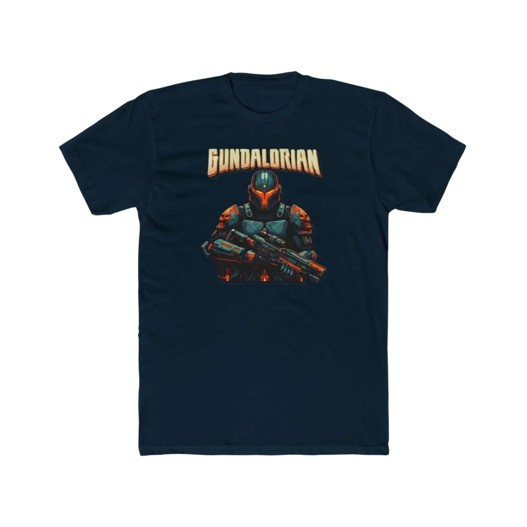 Mechalorian 4 Premium Men's Cotton Crew Tee