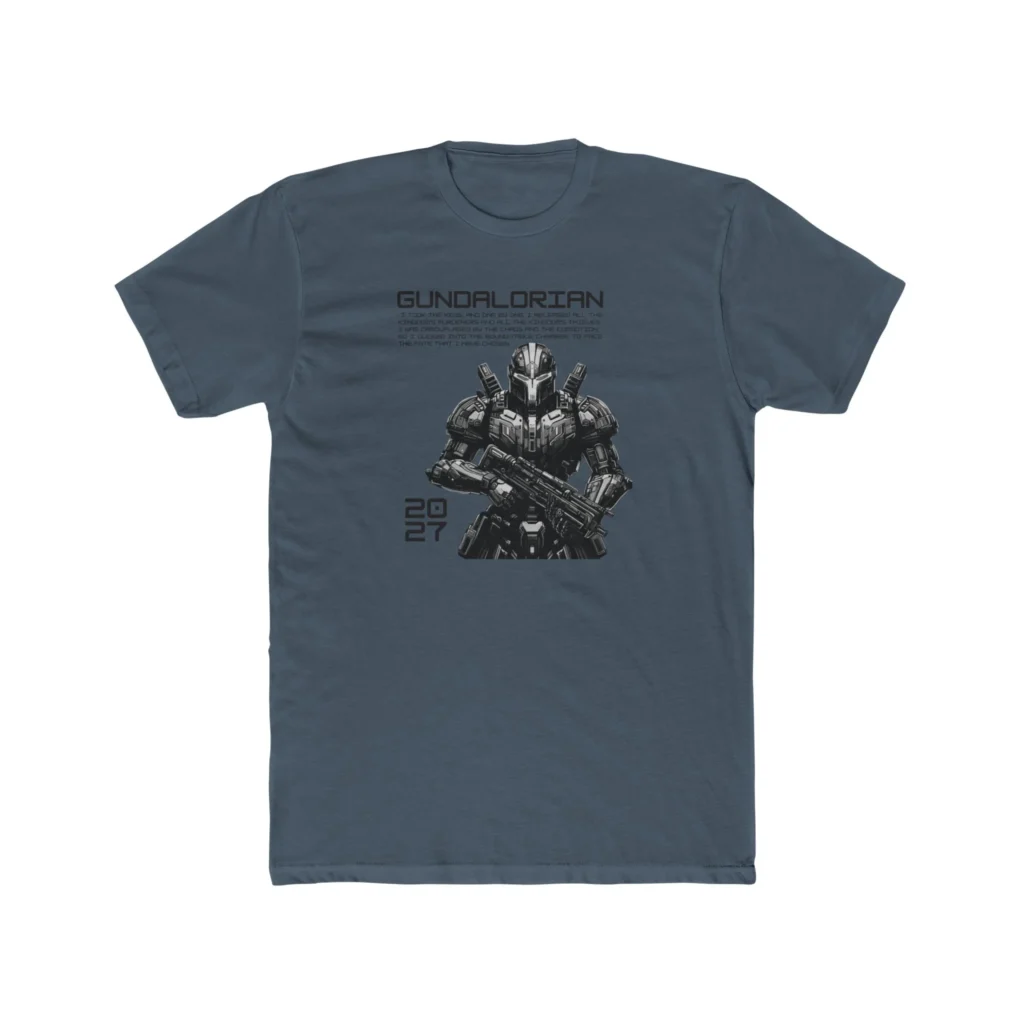 Mechalorian 2 Premium Men's Cotton Crew Tee