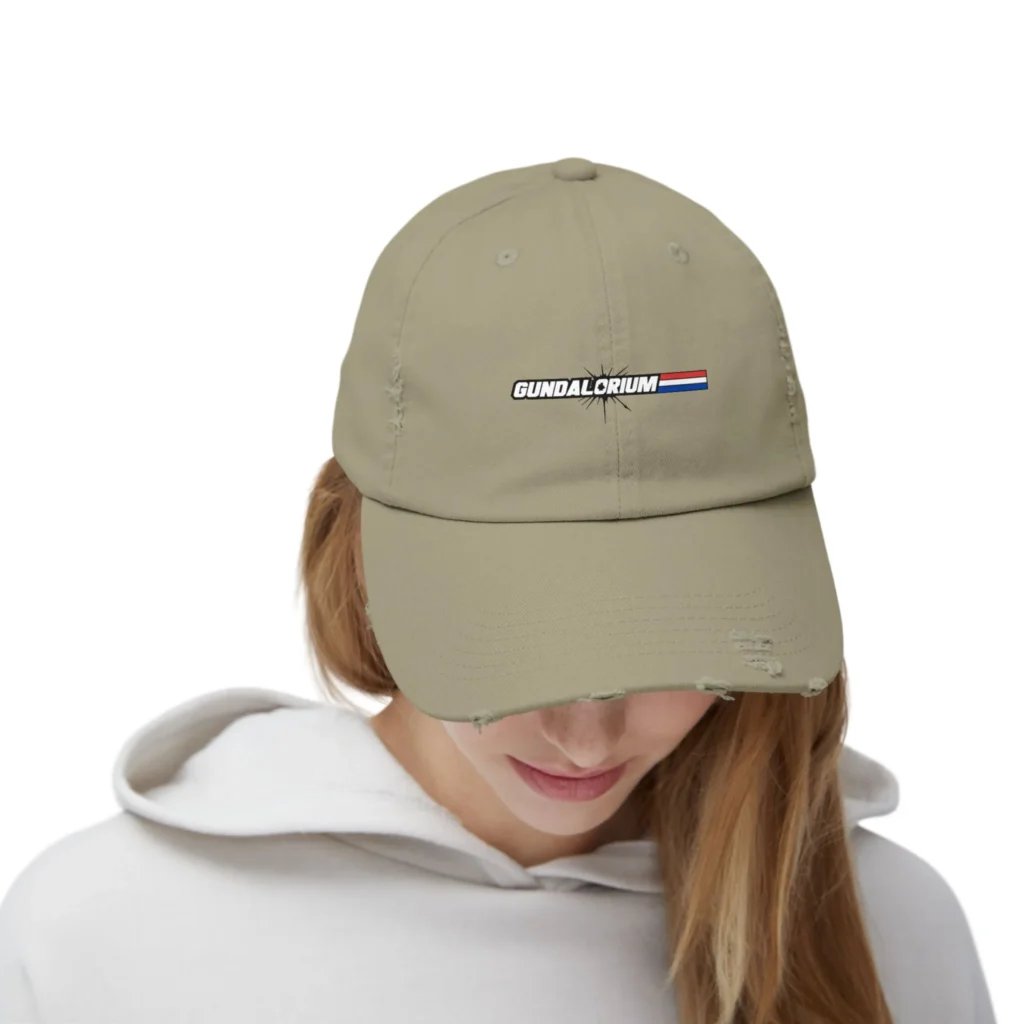 Gundalorium Unisex Distressed Cap