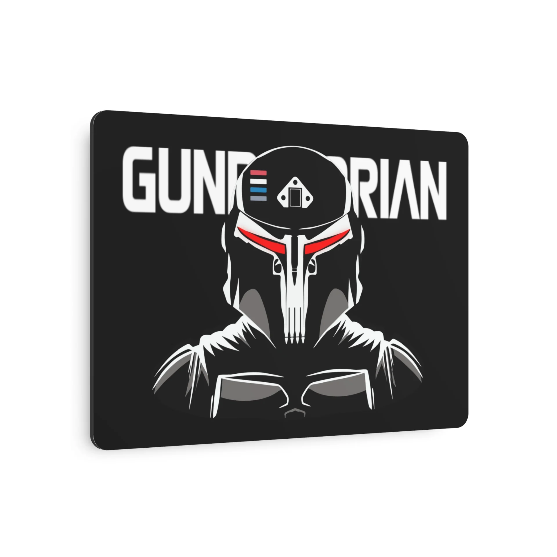 Gundalorian Black Metal Art Sign - Evil Red - Image 3