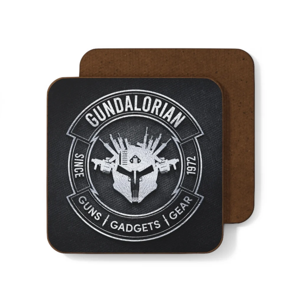 Gundalorian Hardboard Back Coaster
