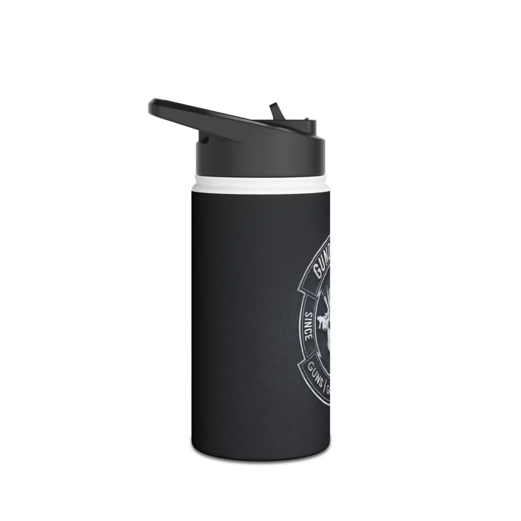 Gundalorian Stainless Steel Water Bottle, 3 Gundo Sizes