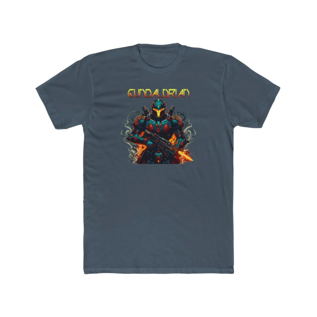 Mechalorian 1 Premium Men's Cotton Crew Tee