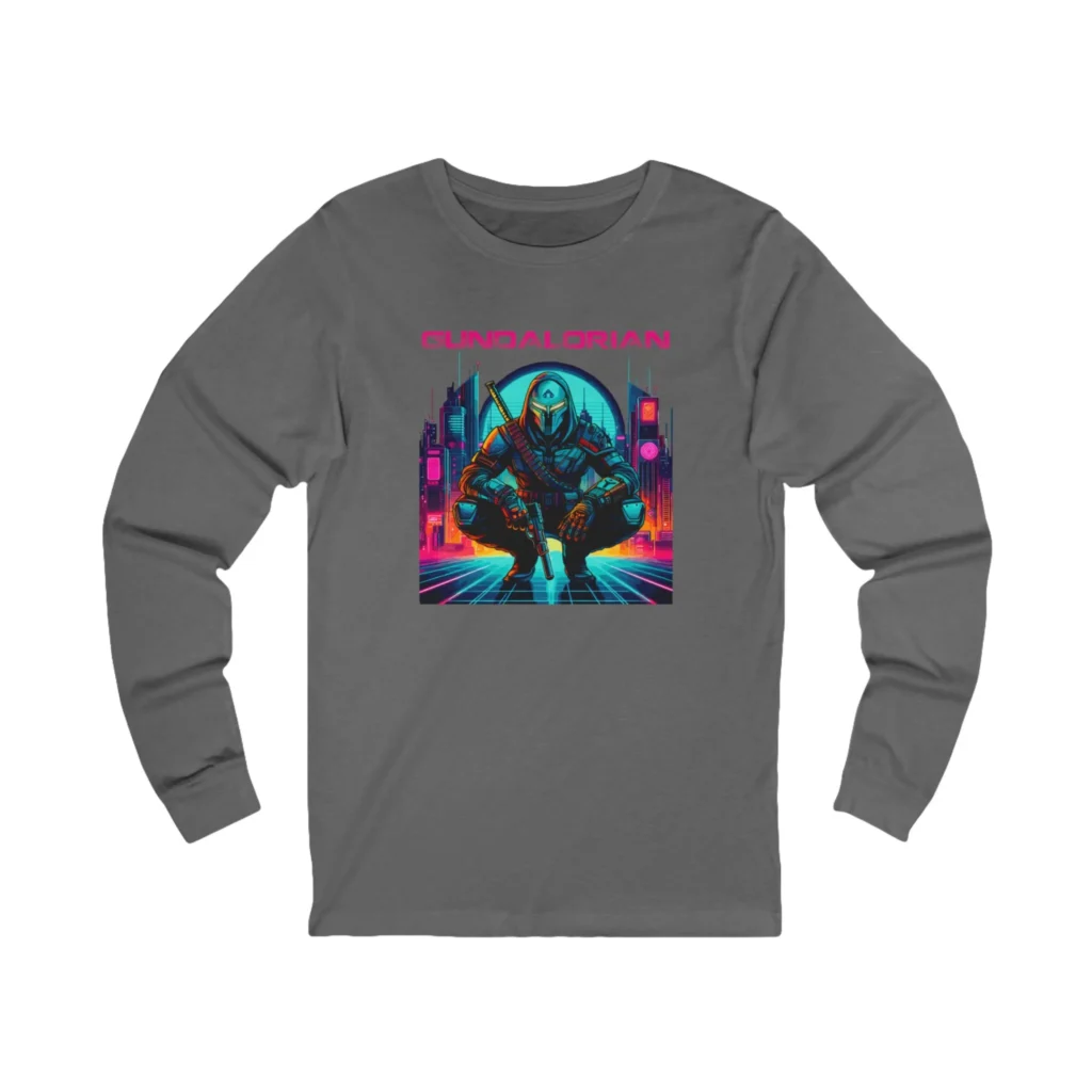 Gundalorian Cyberpunk Two Unisex Jersey Long Sleeve Tee