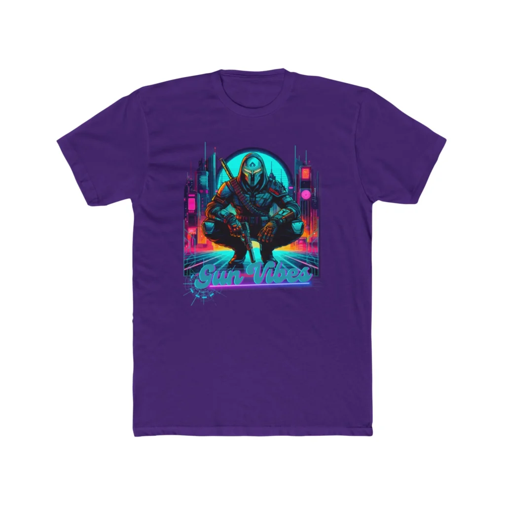 Gun Vibes Men's Cotton Crew Tee